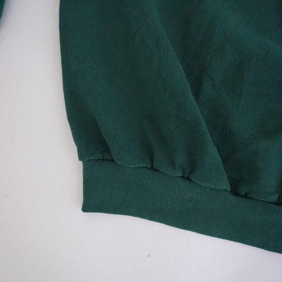 Vintage Endless Designs Green Floral Birdhouse Heart Wreath Sweatshirt XL - Picture 11 of 14